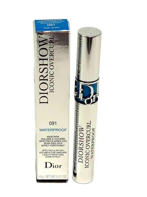 Dior Diorshow Iconic Overcurl Waterproof Volumizing Mascara #091 Black - 0.21 oz