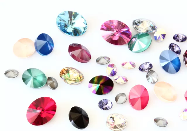 Superior PRIMERO 4122 Oval Rivoli Fancy Stones Crystals * Many Colors