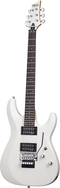 C-6 FR DELUXE Satin White Solid-Body Electric Guitar, Satin White
