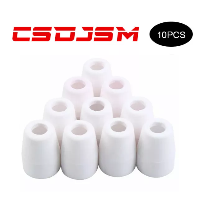10pcs 18204, PT31 LG40 ceramic Shield cup Plasma Consumables CUT40 CUT50 CT312