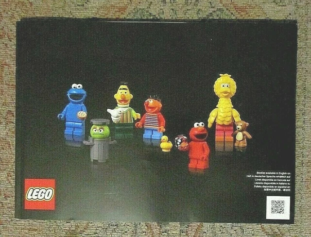 LEGO SESAME STREET 21324 Ideas INSTRUCTION BOOKLET only. £8.99 ...