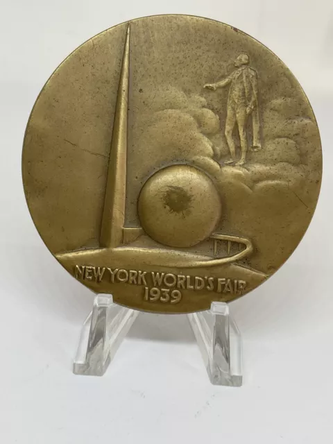 1939 New York Worlds Fair Official Medal