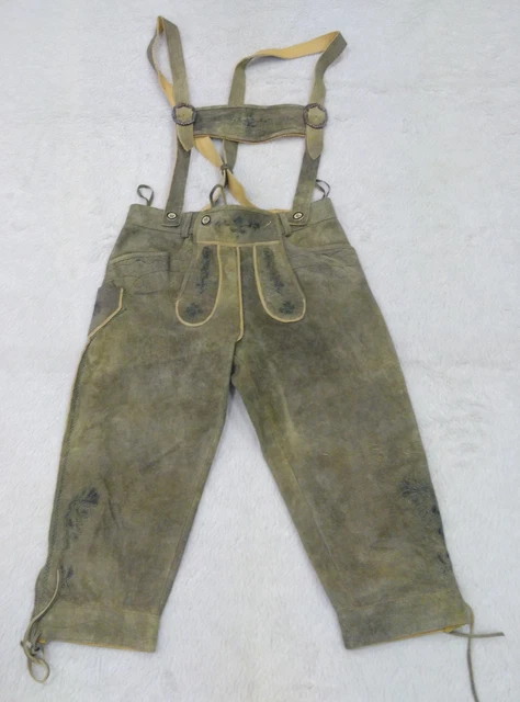 LEDERHOSEN Pantaloni corti da uomo di pelle scamosciata COUNTRY MADDOX
