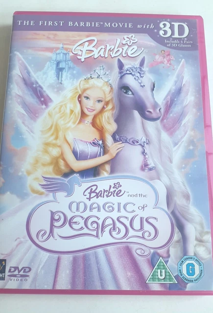 BARBIE THE Magic of Pegasus 2010 DVD Top quality Free UK