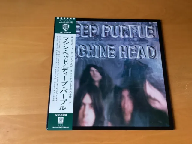 Lp Deep Purple Machine Head Japan Obi Poster P-10130W