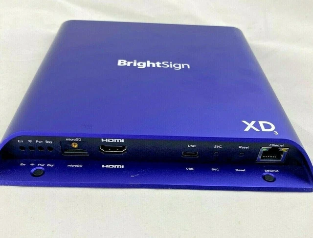 BrightSign XD1033 Expanded HDMI Player