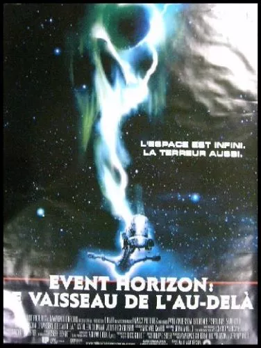 EVENT HORIZON Affiche Cinéma / Movie Poster Laurence Fishburne & Sam Neill