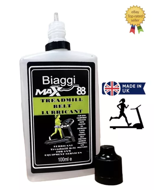 Treadmill 100% Silicone oil lubricant universal.  bottle 100ml Biaggi