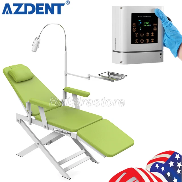 Dental Digital X-Ray Machine Image System/Portable Dental Chair LED Cold Light