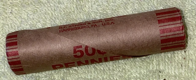 1 US Lincoln Wheat 1C Cent Penny Roll 1923-S/1909 VDB (50 Coins) 40%+ Pre-1940’s 3