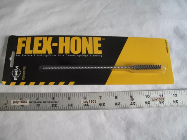 (1) NEW  7mm 320 grit Flexible Cylinder Hone Bore Diameter Ball Engine Flex