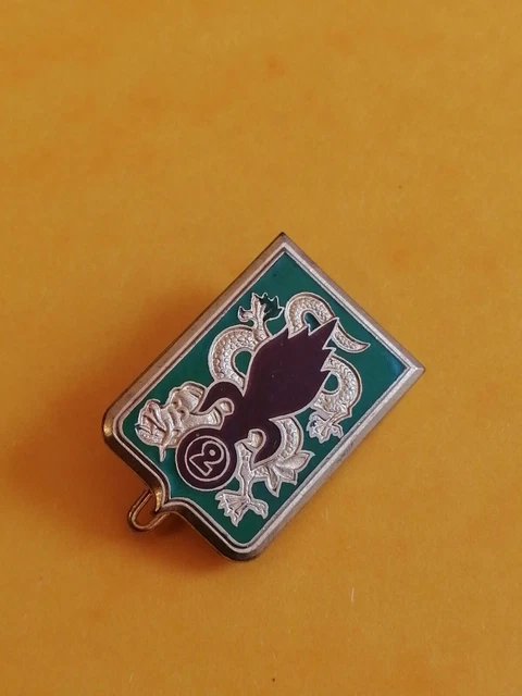 Insignes du 2° Régiment de Dragons