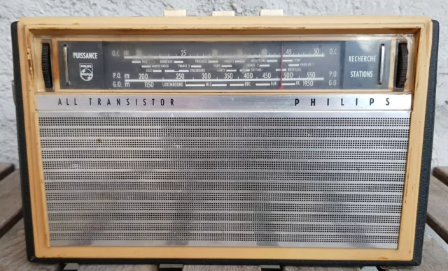 Ancien poste radio philips