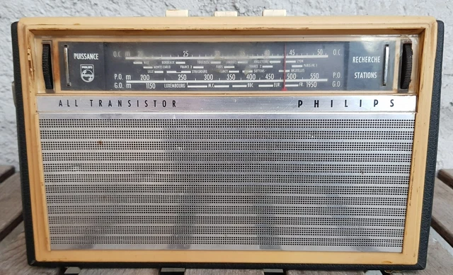 Ancien poste radio philips