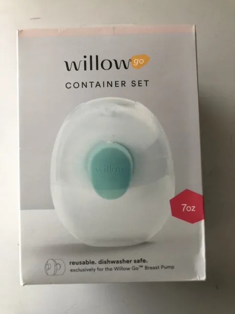 WILLOW GO 7 oz Container Set for The Willow Go Breast Pump