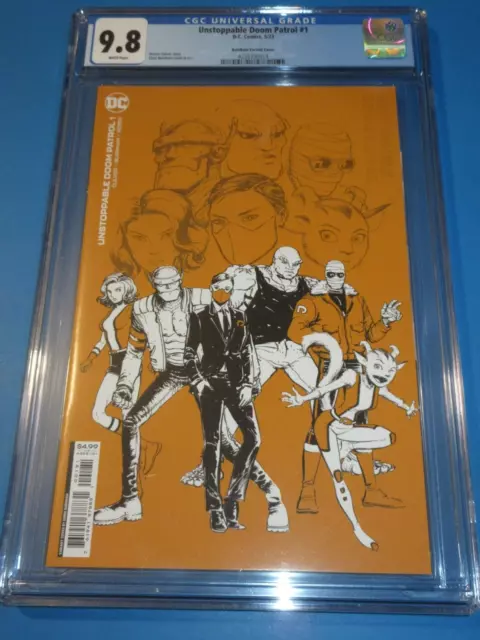 Unstoppable Doom Patrol #1 1st Beast Girl Burnham Variant CGC 9.8 NM/M