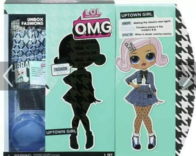 L.O.L. Surprise! Uptown Girl OMG Fashion Doll Series w/ 20 Surprises ~ NISB