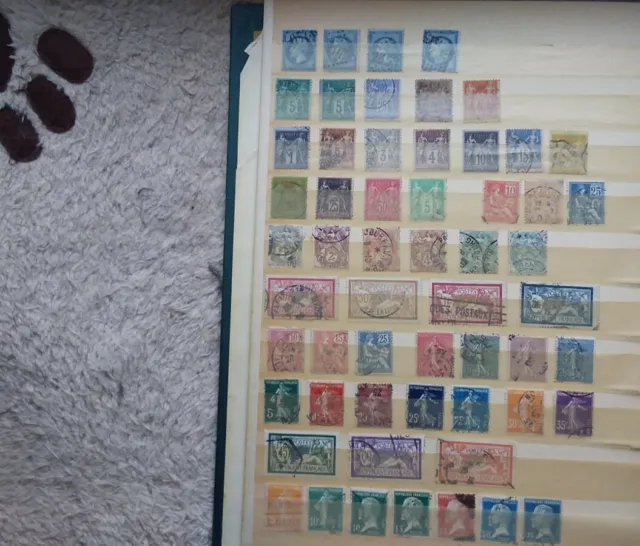 Briefmarken Sammlung Lot Europa Frankreich Ab Klassik