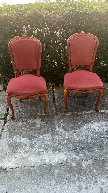 Chaise Louis XVI cannée et laquée - SA - Antiquités décoration