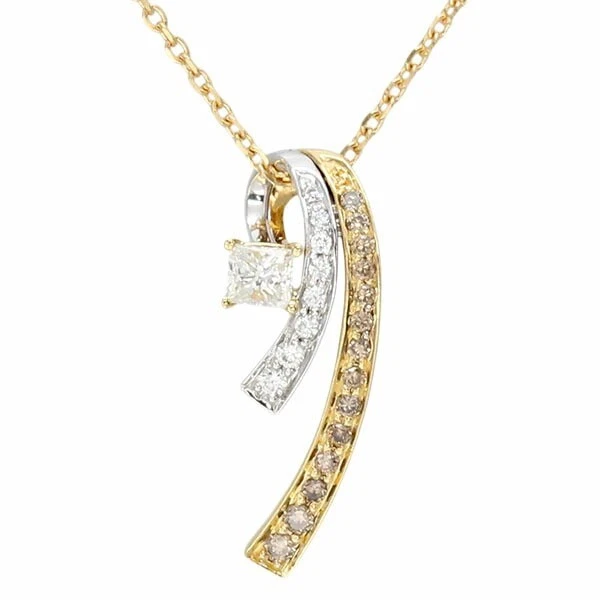 Pendentif Collier Vintage Argenté Avec Cristaux - Style Vieilli, Modèle *3839 - Occasion