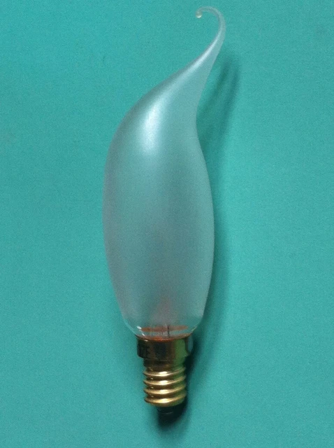 Optonica Apoule LED E14 6W Flae coup de vent - Blanc Chaud 2700K