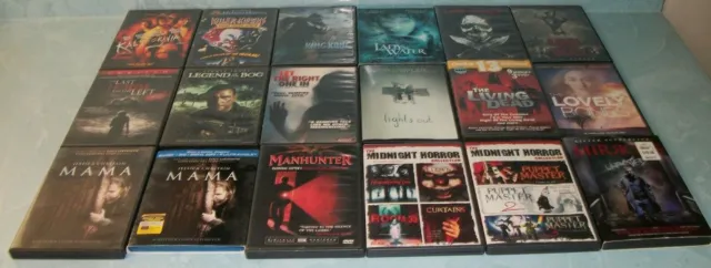 Horror DVDs and Blu-rays K to Z $2.95 to $4.95 You Pick, Buy More Save Up To 25%