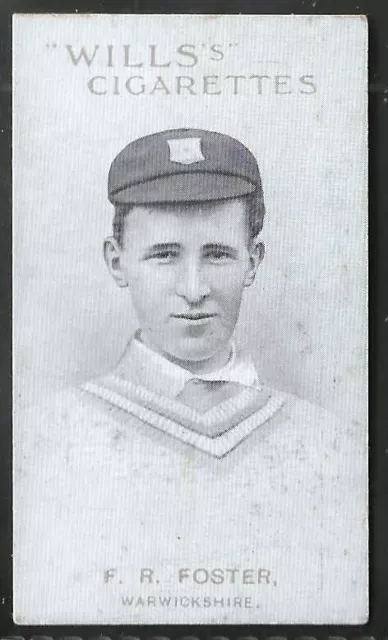 Wills Australian/English Cricket 1911 (Vice Regal Series Of 50)-#36- Foster
