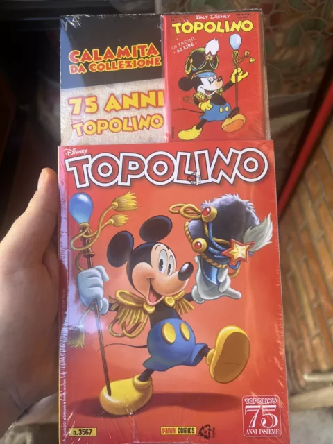 Topolino 3567  *Con Calamita Da Collezione* 75 Anni Topolino