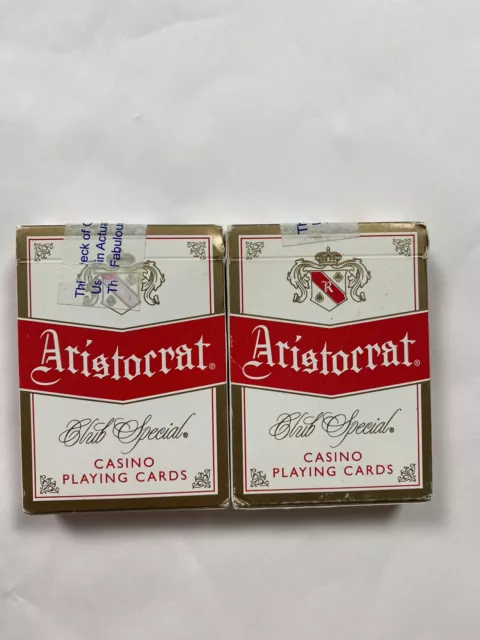 Aristocrat Club Special Casino Playing Cards