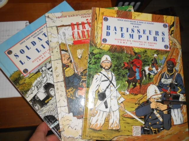 Lot De 2 Livres Sur La Marine : L'aventure De La Marine & Histoire Mondiale De La Marine – Français