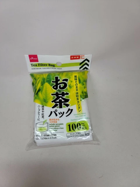 DAISO Tea Bag Empty Filter Bags for Tea Green Black Tea Made in Japan