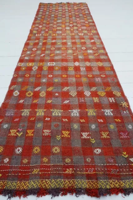 Anatolia Kilim Rug Runner Carpet Runner Long Corridor 31,1"X98,4" Hallway Rugs