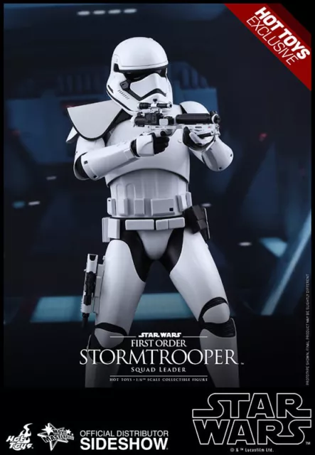 First Order Stormtrooper Squad Leader Star Wars Episode VII 12" Figur Hot Toys