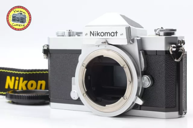 [Cerca de MINT] Cuerpo de cámara de película Nikon Nikomat FT-N FTN cromado...