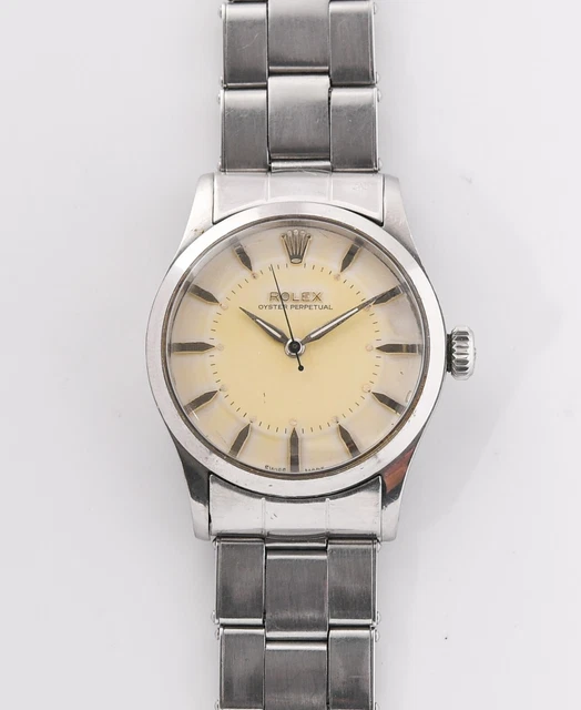 Rolex Oyster Perpetual 6332 1953 6635 Bracelet Stepped Dial