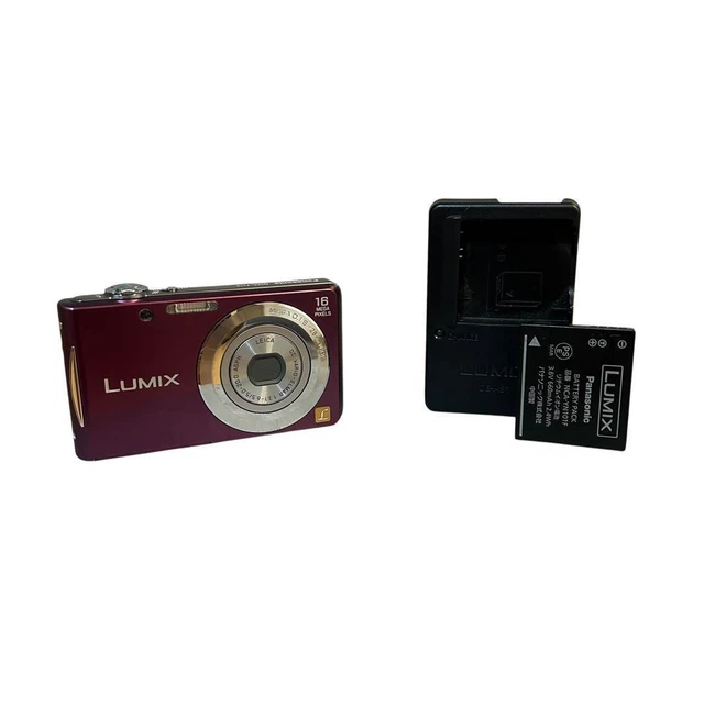 PANASONIC LUMIX DMC-FH5 Compact Digital Camera Tested Working From