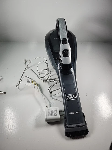 BLACK DECKER HLVA320J26 2.0Ah Lithium Handheld Vacuum Cleaner, Chili Red