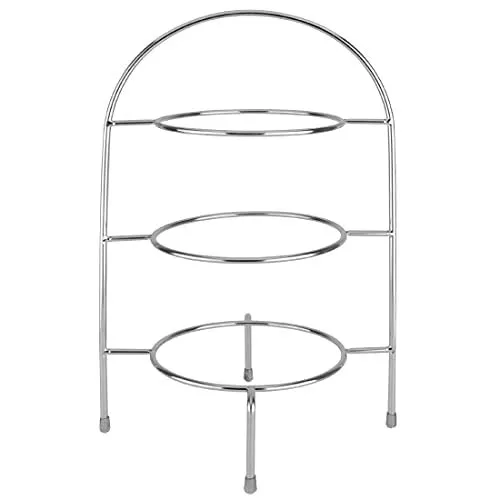 Afternoon Tea Stand for Plates Up to 210mm Innovative Design with New Features