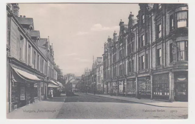 Peterborough,U.K.Westgate,Cambridgeshire,c.1909