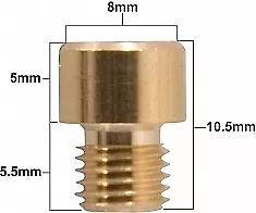 Genuine Mikuni Carburetor Large Thread Round Size 85 Main Jet VM11/22/85