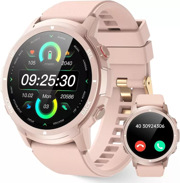 SMARTWATCH UOMO DONNA Orologio Fitness Watch Militare Touch Screen Ios  Android EUR 39,99 - PicClick IT