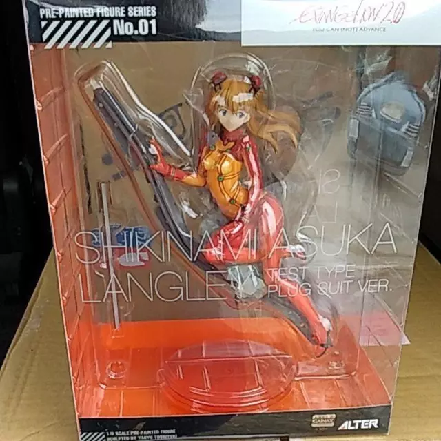 Shikinami Asuka Langley Test Plug Suit Ver. Figure Evangelion: 2.0 Advance Alter