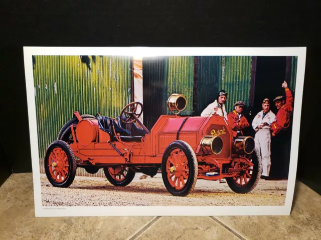 1910 Buick Model 16  Roadster glossy Photo Poster Print 17"x11" Ready To Frame