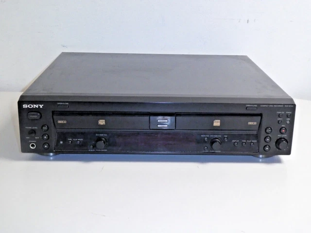 Sony Rcd W100 SONY RCD-W100 AUDIO CD-Recorder / Doppellaufwerk, 2 Jahre Garantie EUR ...