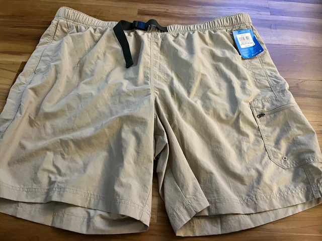 Columbia Palmerston Peak Shorts Khaki Mens Size 3XL XXXL New W Tags $60