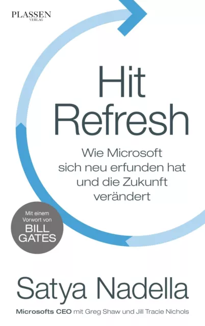 Hit Refresh | Satya Nadella (u. a.) | Taschenbuch | 253 S. | Deutsch | 2020