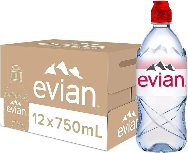 Natural Mineral Water 12 x 750ml Active Lifestyle and Keep Yourself Hydrated
