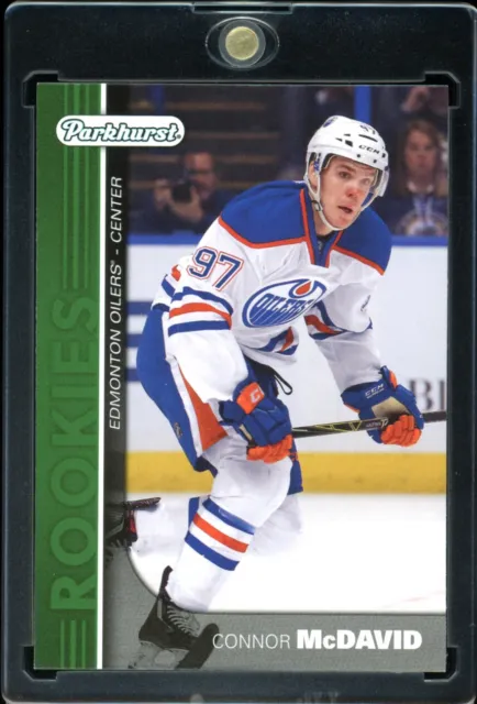 2015 Parkhurst CONNOR McDAVID rc rookie CRISP!