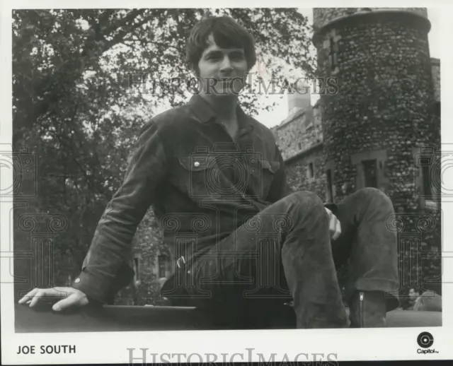 1970 Press Photo Joe South, singer - mjp31720