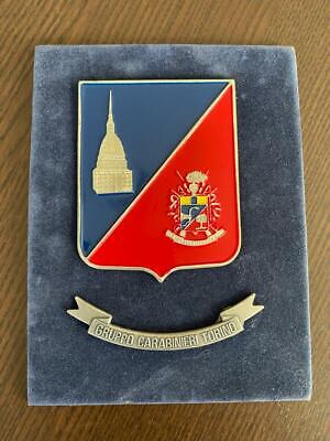 Crest placca Arma C.C gruppo Torino Piemonte Nei secoli Fedele 